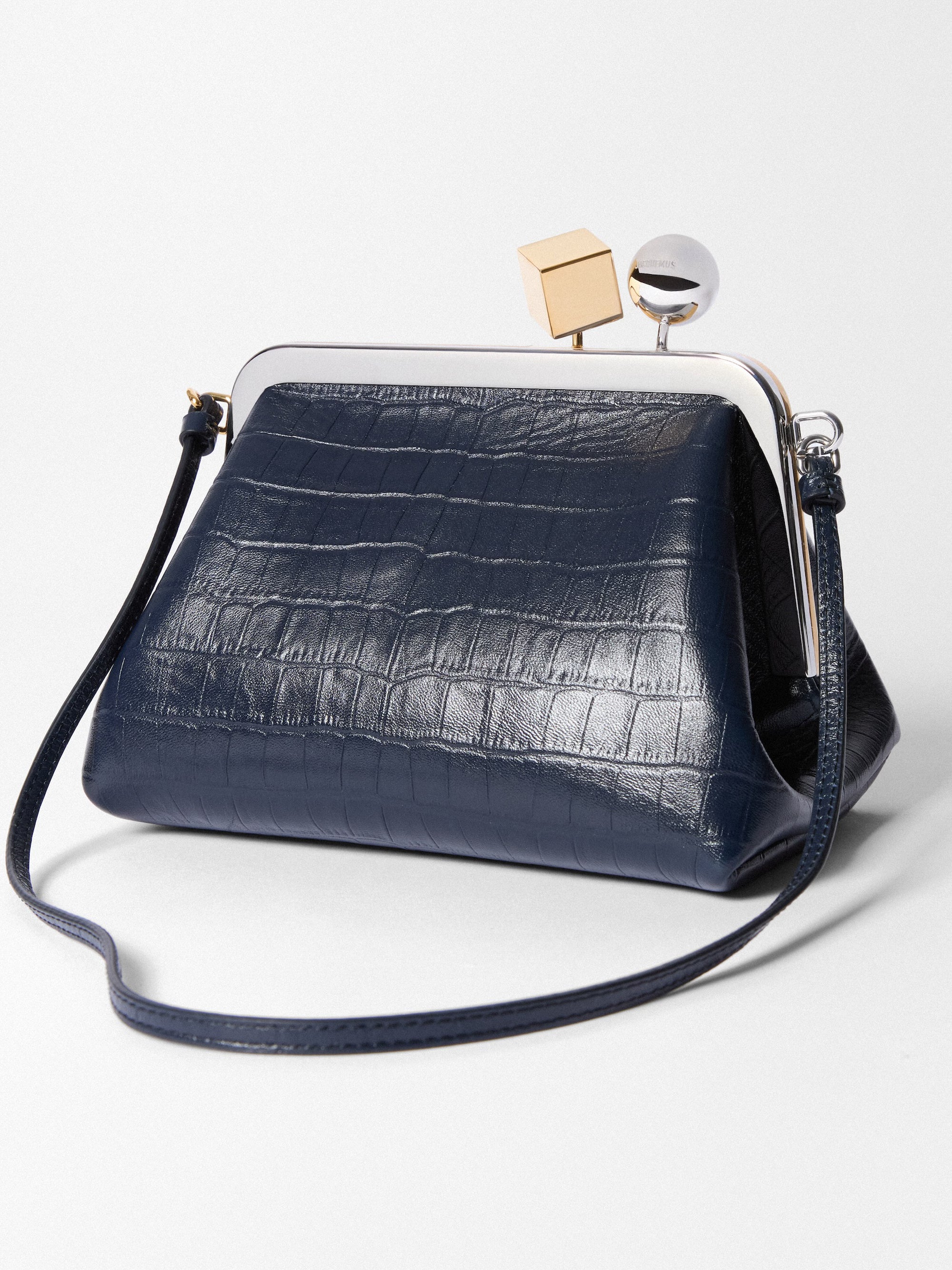 Jacquemus The Berlingot Bag - Dark Navy