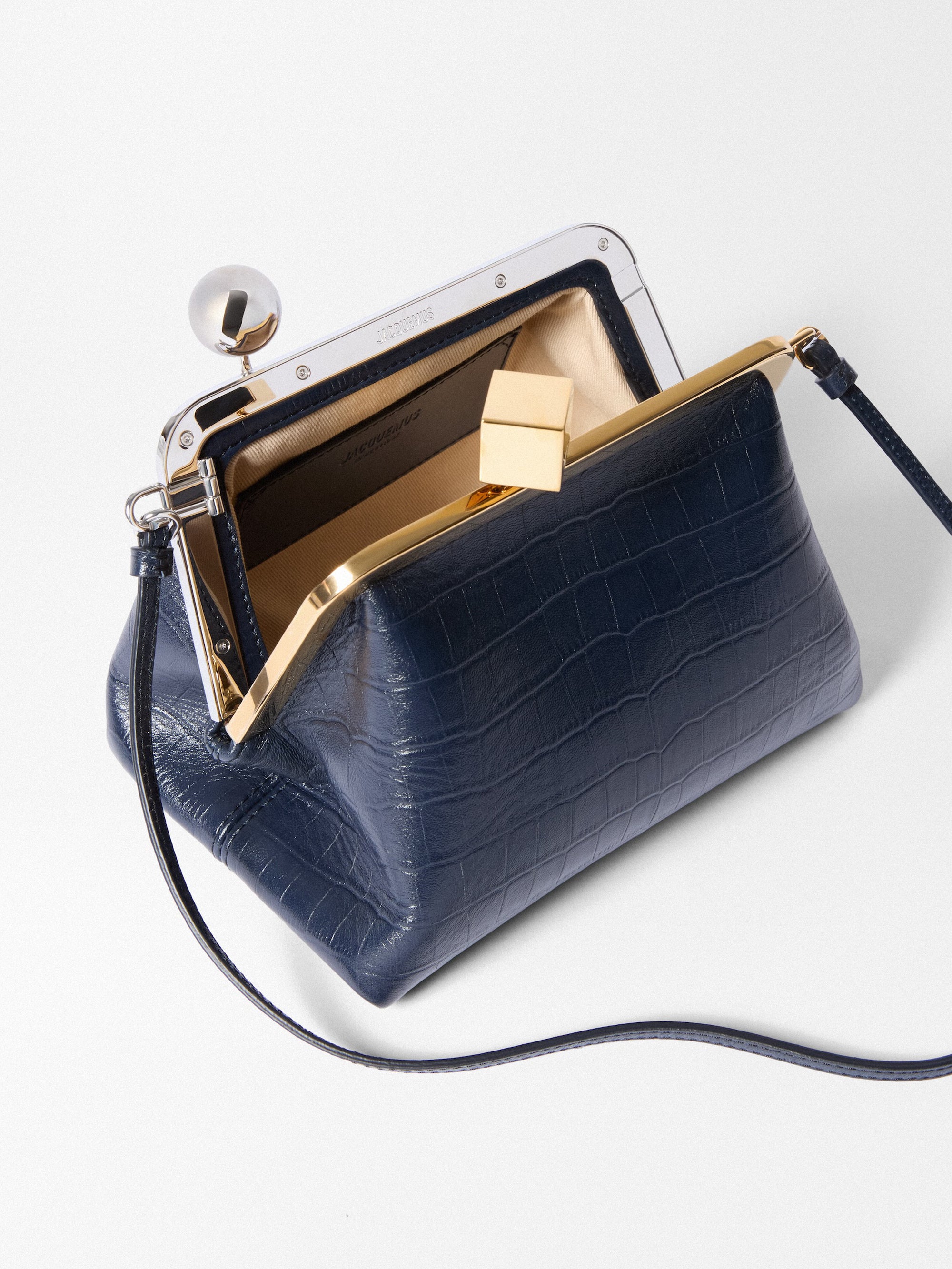 Jacquemus The Berlingot Bag - Dark Navy