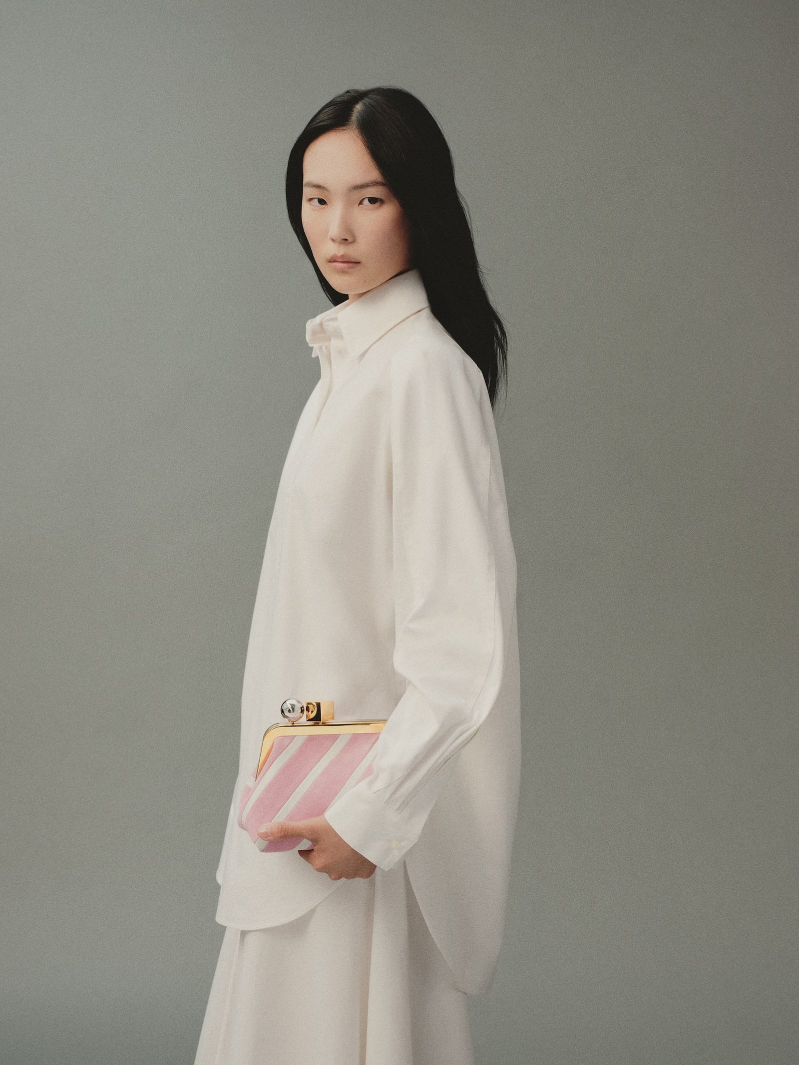 Jacquemus The Berlingot Bag - Light Pink / White