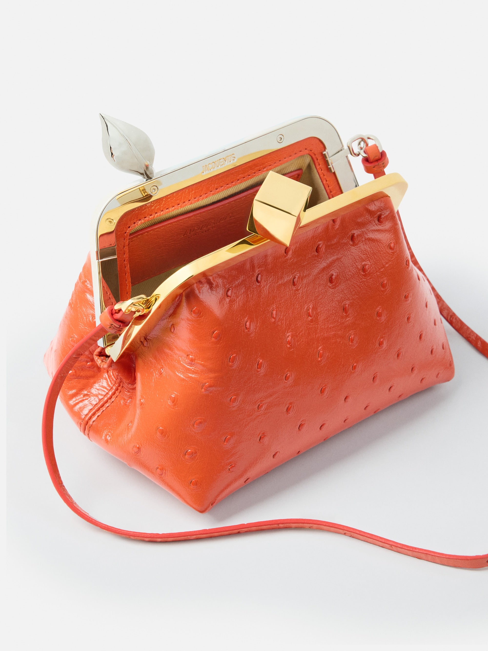Jacquemus The Berlingot Bag - Red Orange