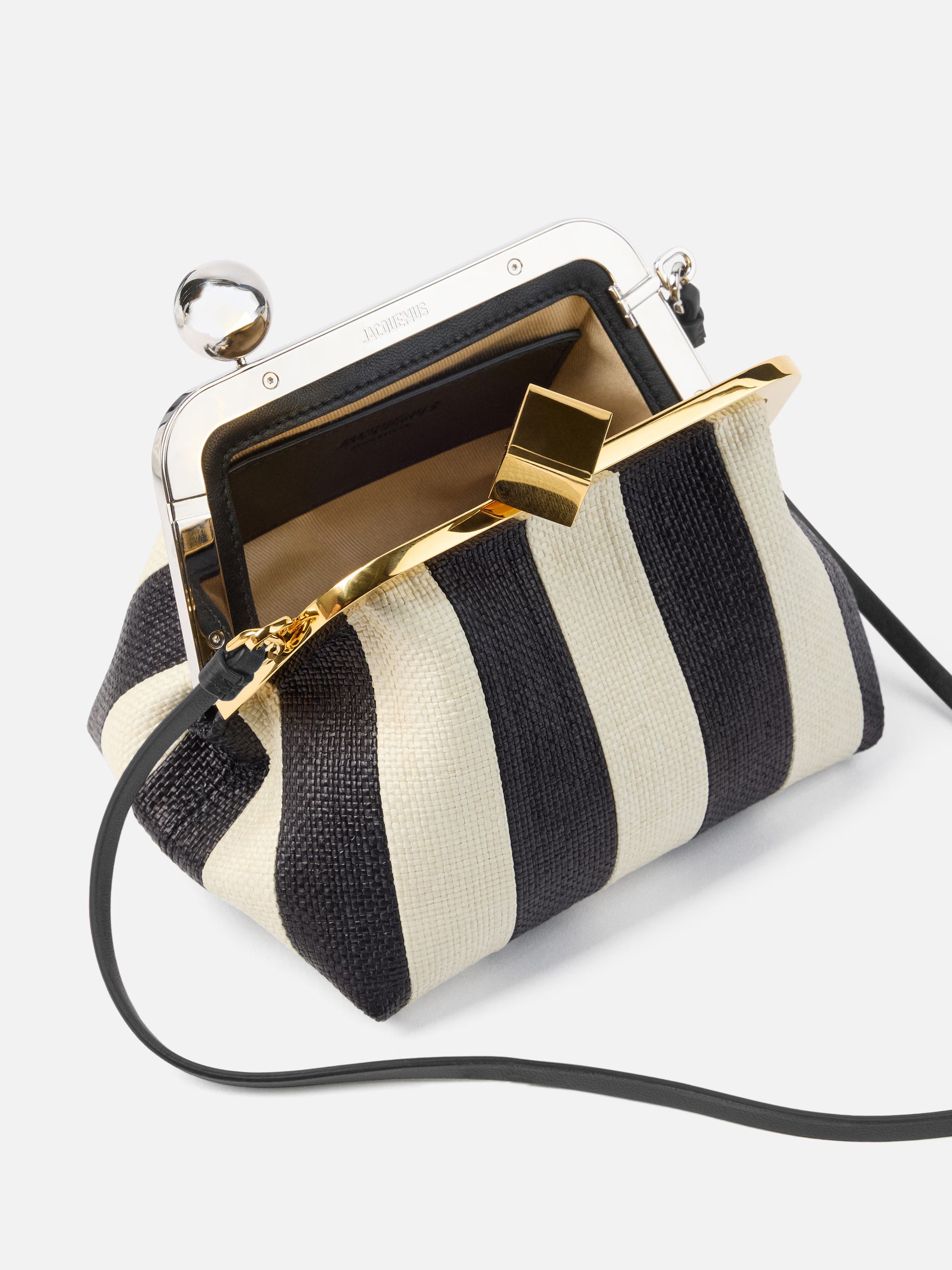 Jacquemus The Berlingot Bag - Natural/Black