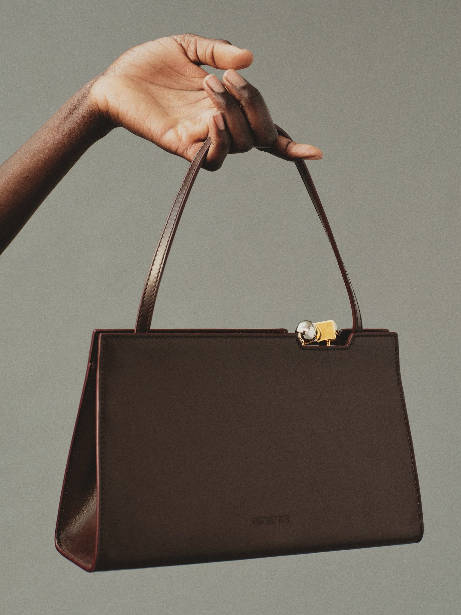 Jacquemus The Salon Bag - Dark Burgundy