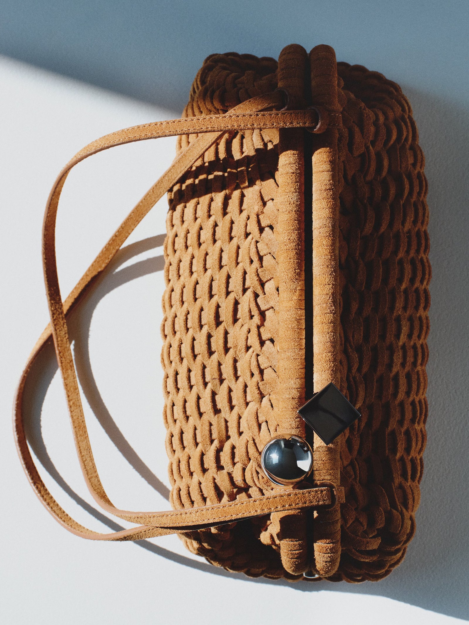 Jacquemus The Large Salon Clutch Bag - Camel