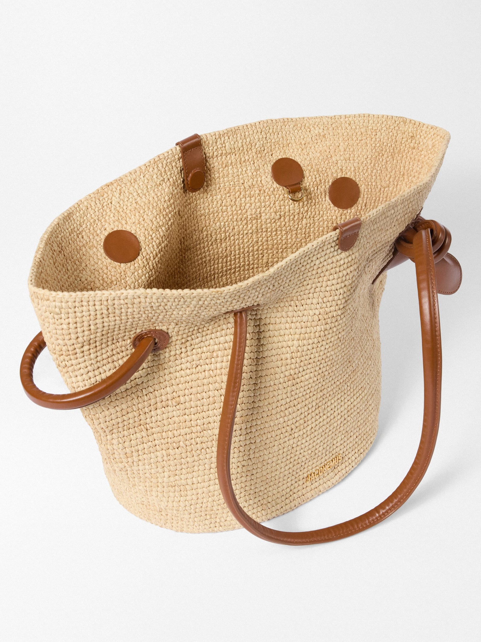 Jacquemus The Turismo Basket Bag - Brown