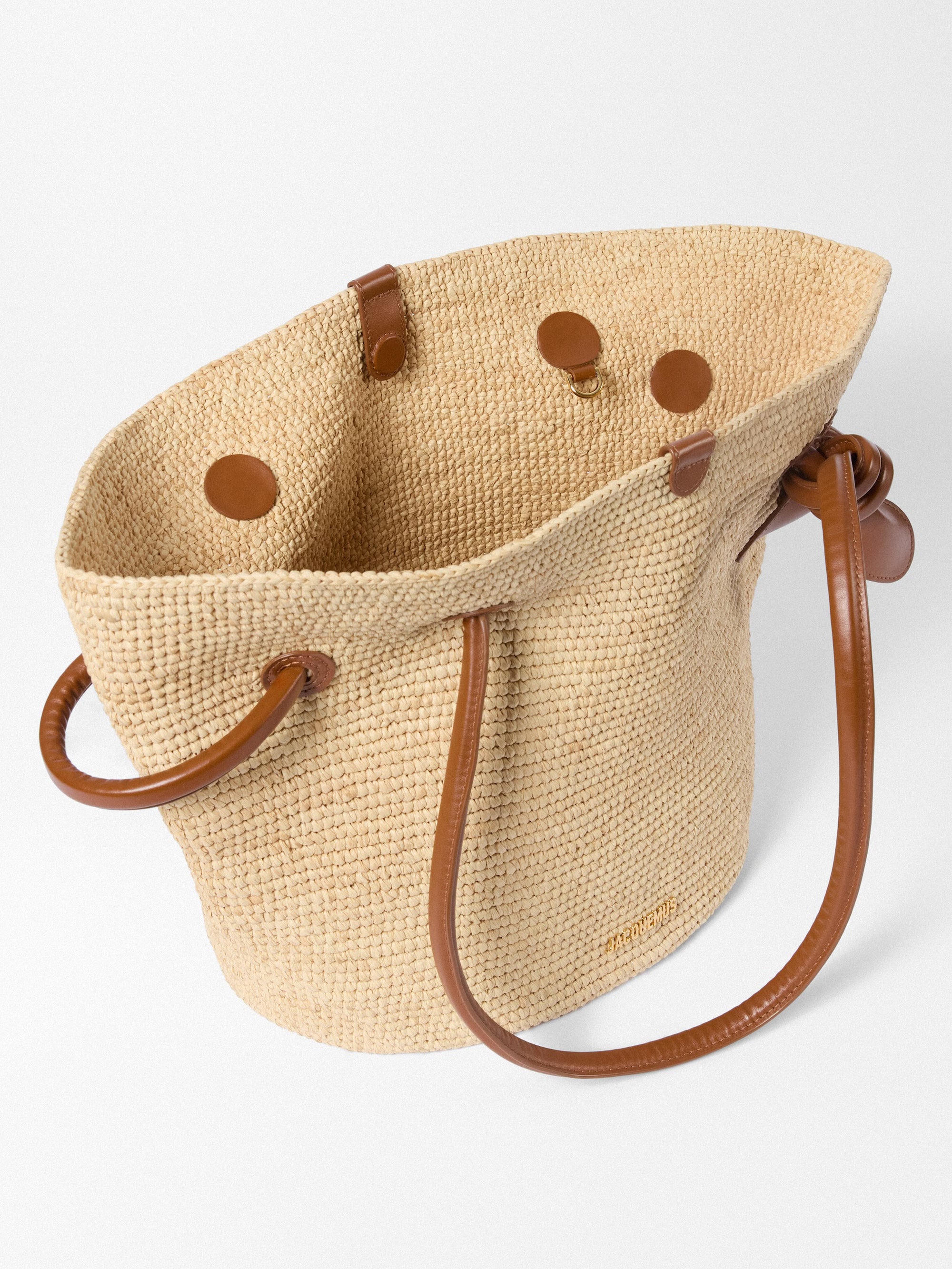 Jacquemus The Turismo Basket Bag - Brown