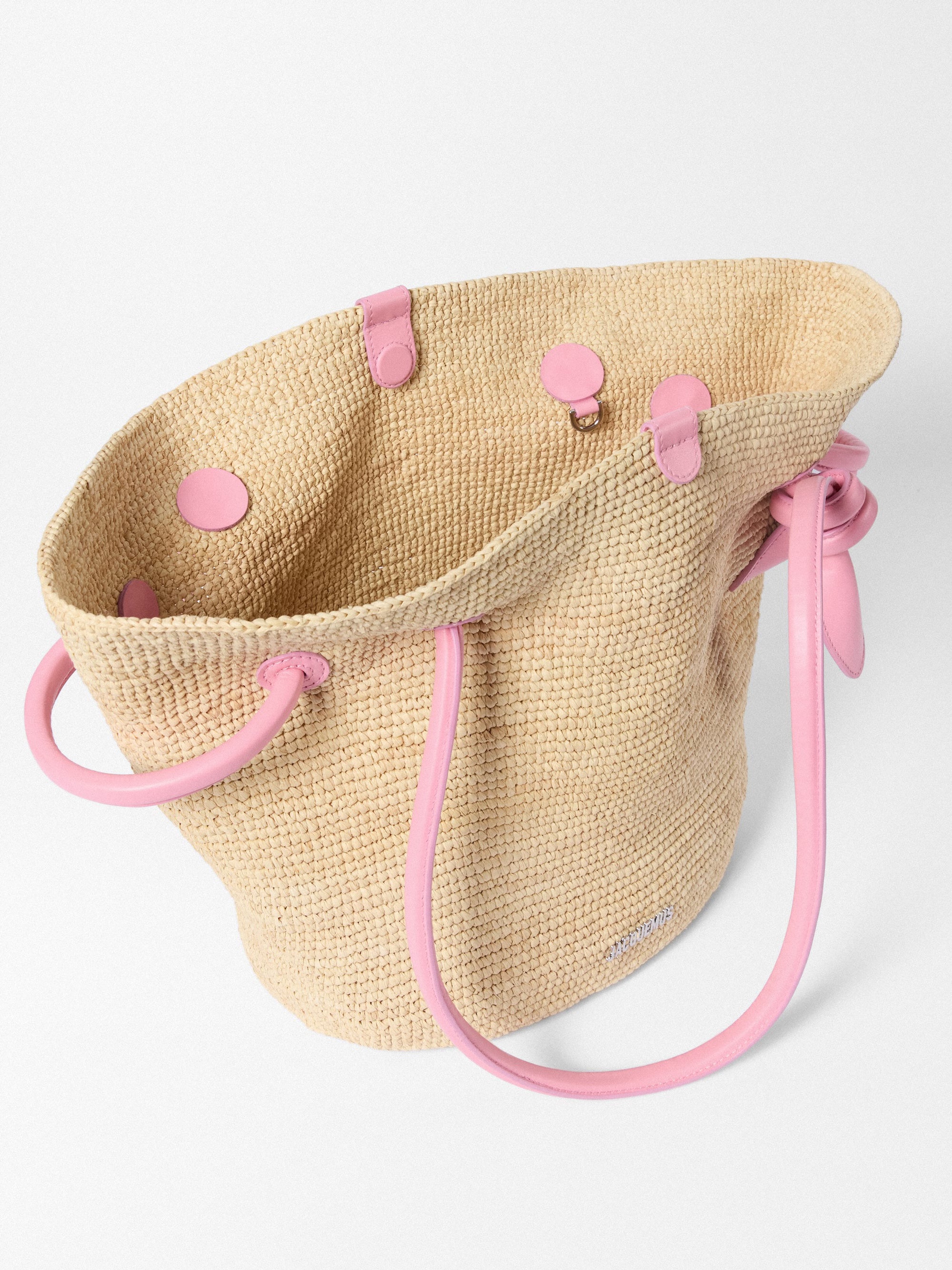Jacquemus The Turismo Basket Bag - Light Pink