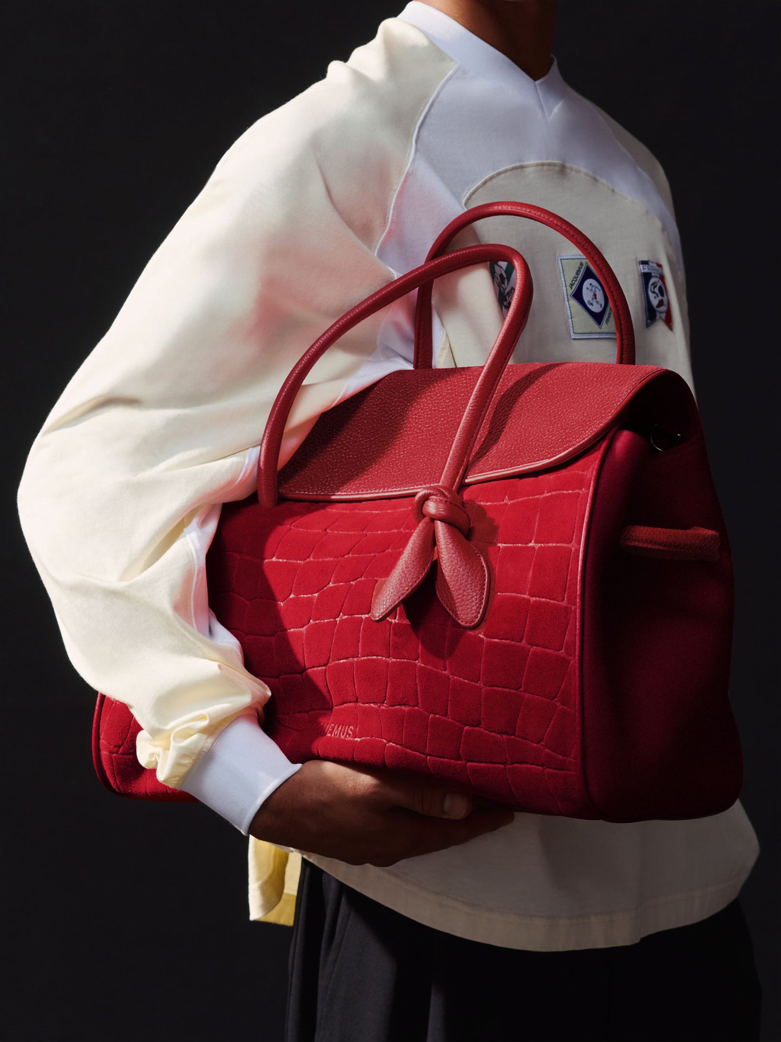 Jacquemus The Turismo Shopper Bag - Multi-Red