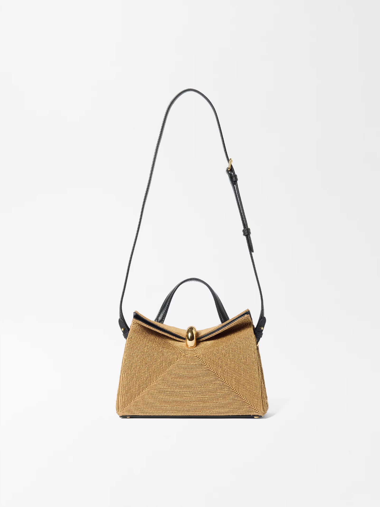 Jacquemus The Small Valérie Bag - Raffia Beige