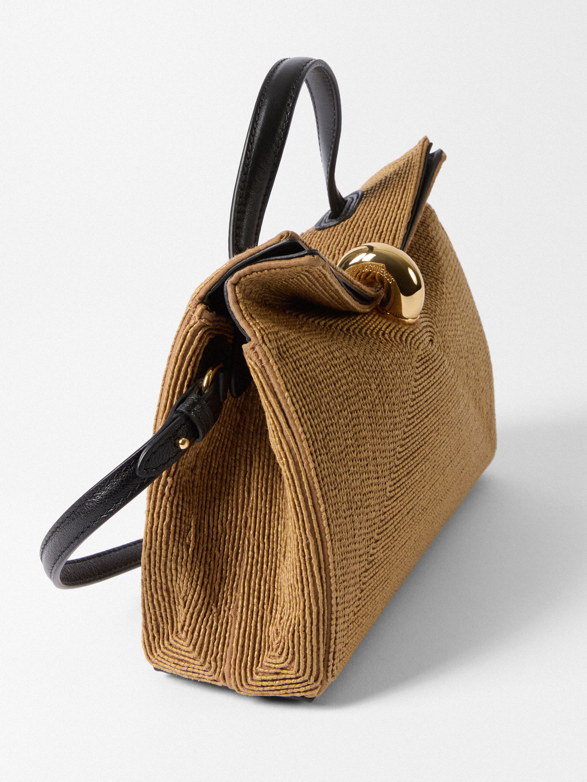 Jacquemus The Small Valérie Bag - Raffia Beige