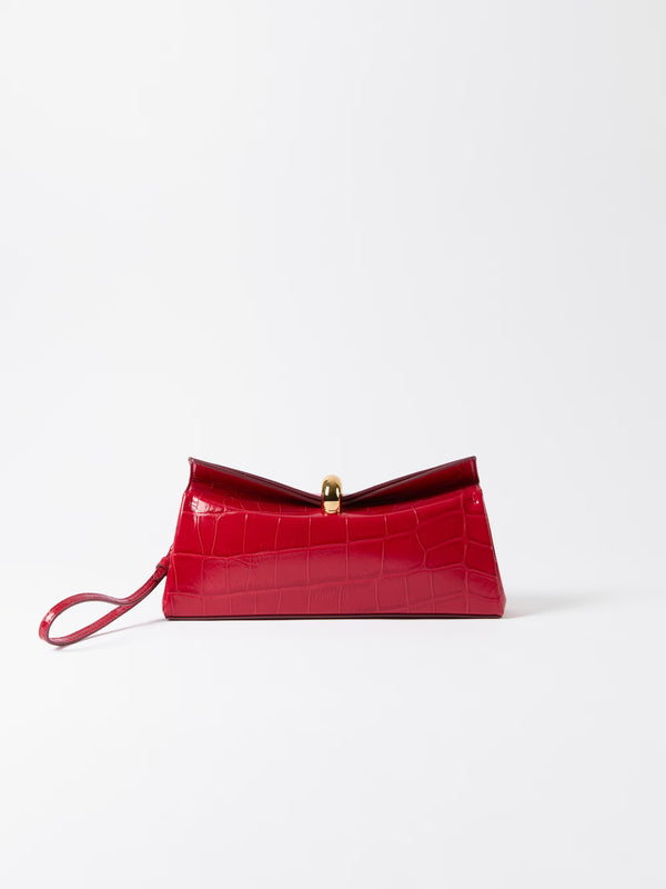Jacquemus The Valérie Clutch Bag - Red