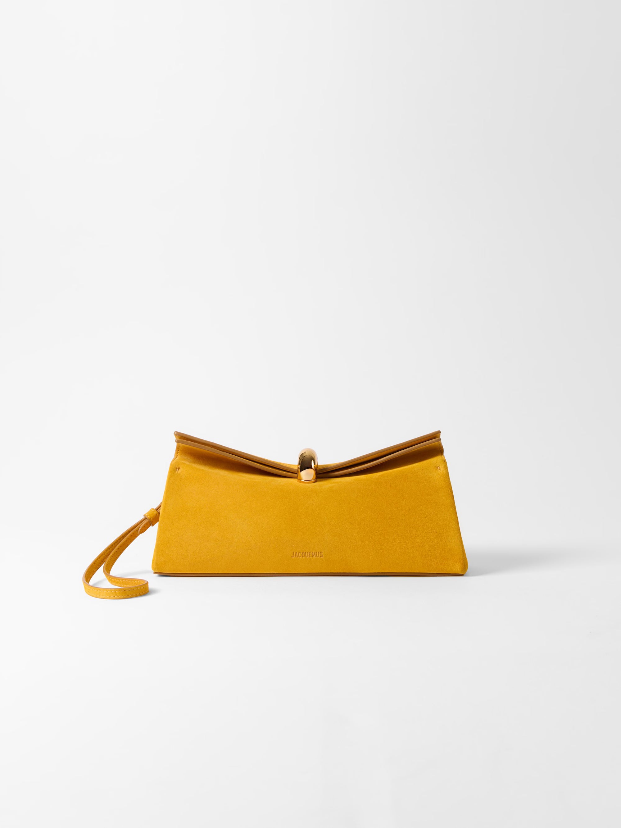 Jacquemus The Valérie Clutch Bag - Dark Yellow