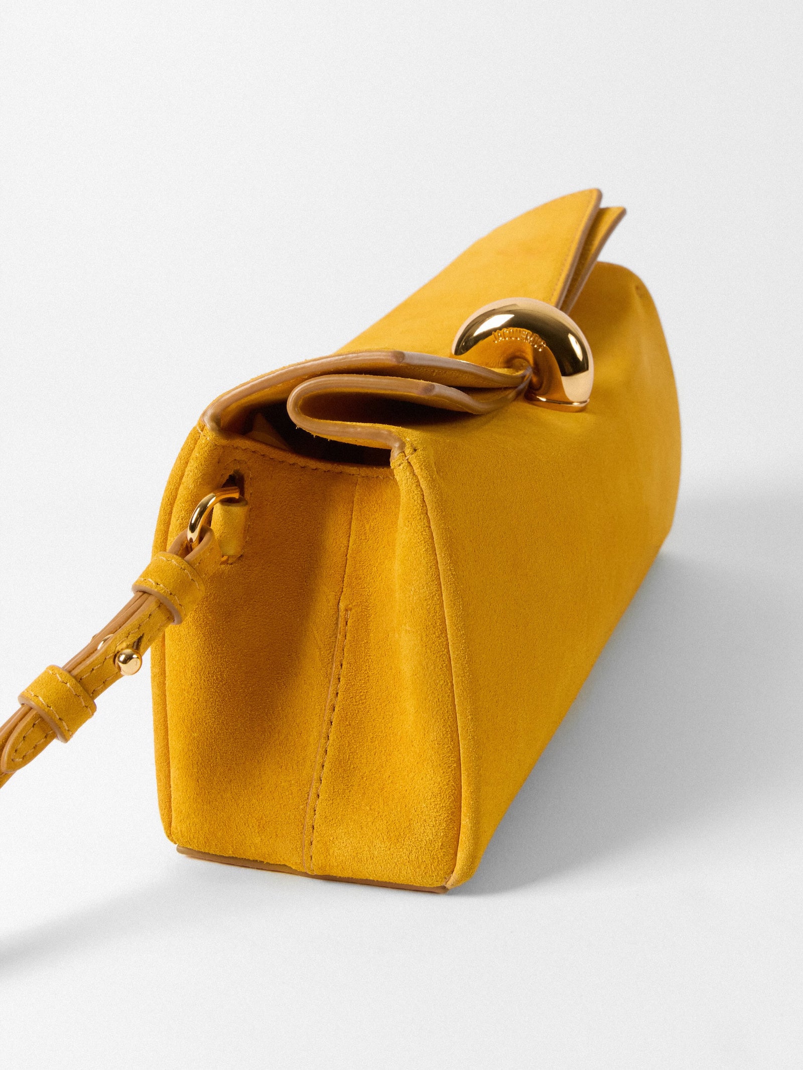 Jacquemus The Valérie Clutch Bag - Dark Yellow