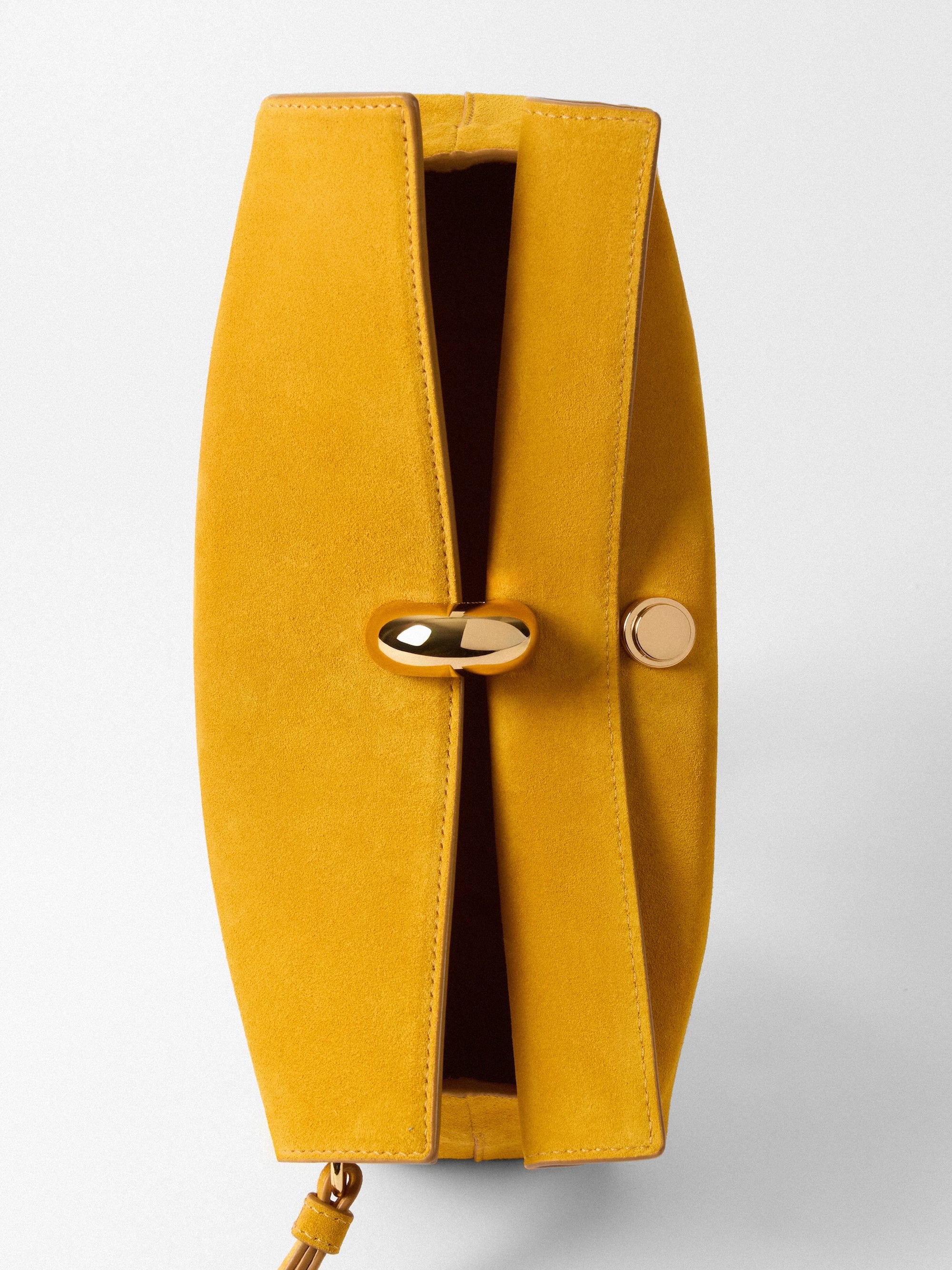 Jacquemus The Valérie Clutch Bag - Dark Yellow