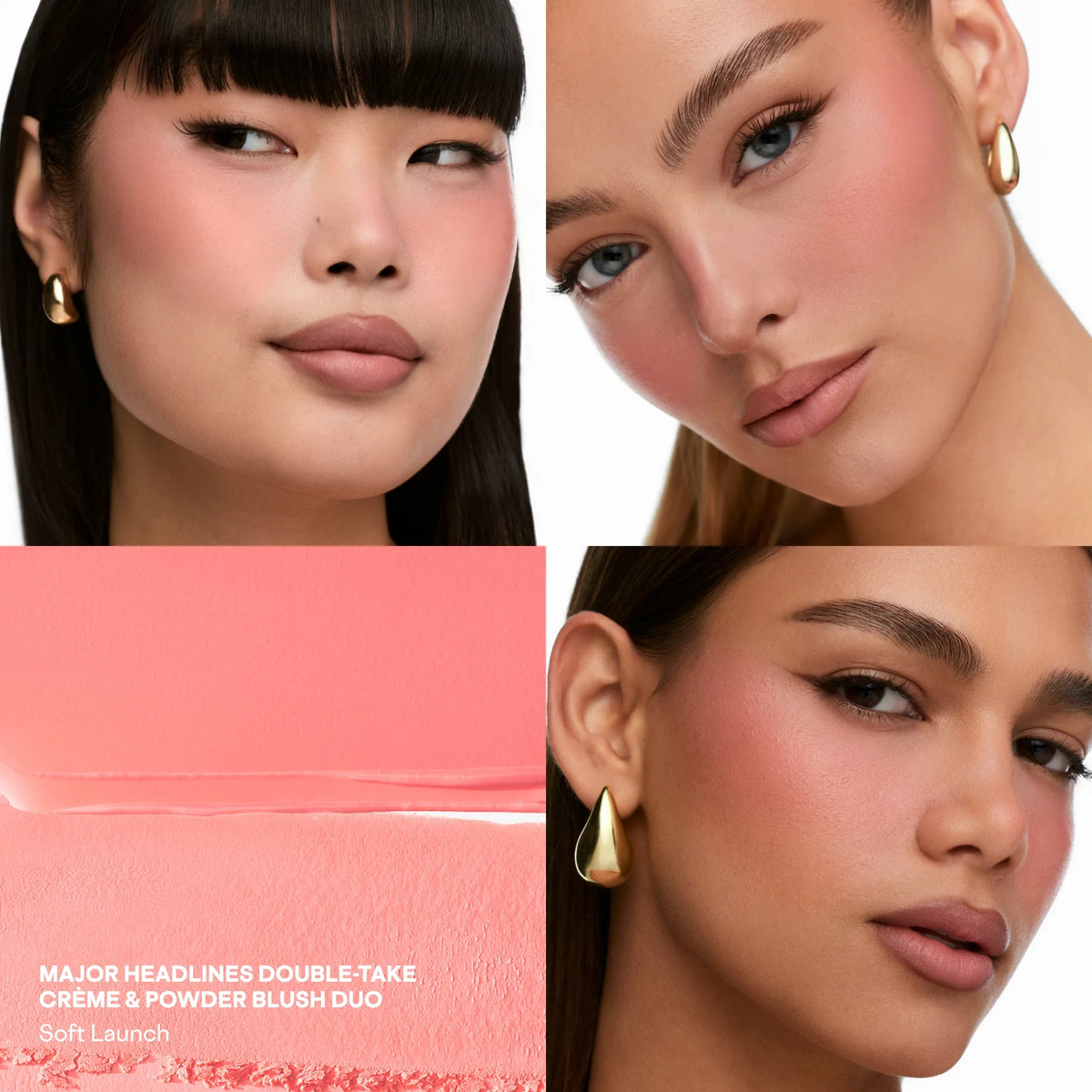 Patrick Ta Major Headlines Double-Take Crème & Powder Blush Duo - Soft Launch (Matte)