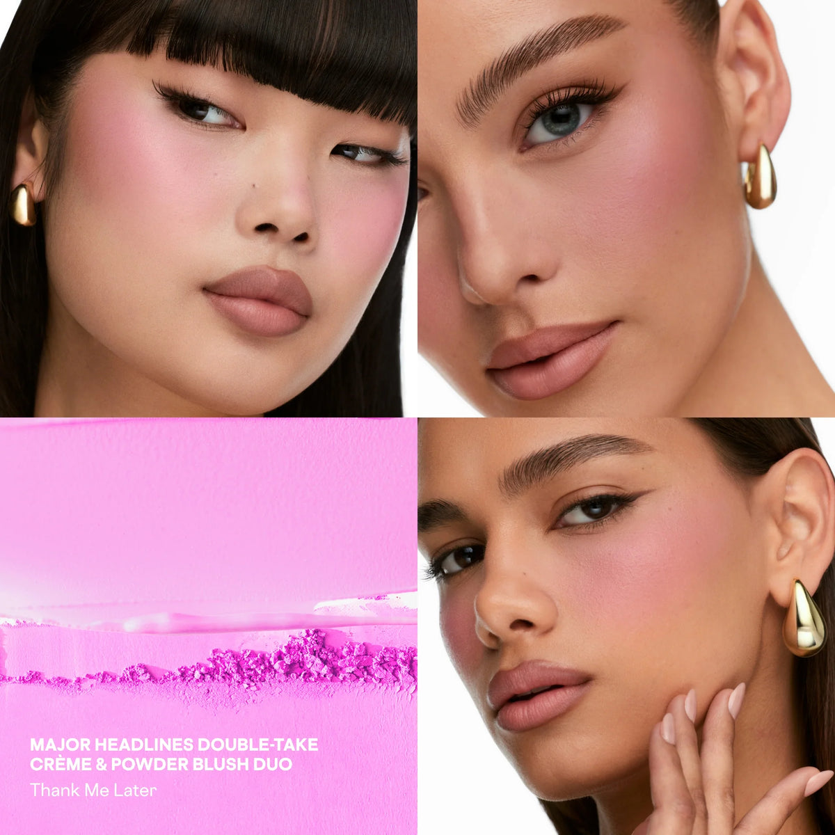 Patrick Ta Major Headlines Double-Take Crème & Powder Blush Duo - Thank Me Later (Matte)