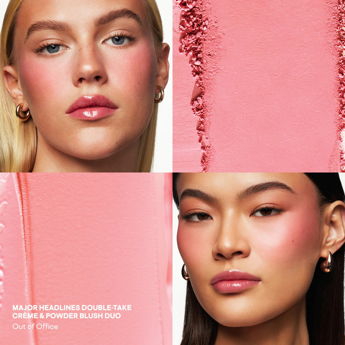 Patrick Ta Major Headlines Double-Take Crème & Powder Blush Duo - Out Of Office (Matte)