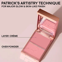 Patrick Ta Major Headlines Double-Take Crème & Powder Blush Duo - Out Of Office (Matte)