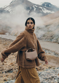 Polene Beri Edition Textured Bag - Taupe