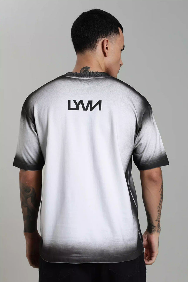 LYVN Oversized T-Shirt White - Maze