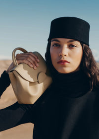 Polene Numero Un Nano Edition Smooth Bag - Sand