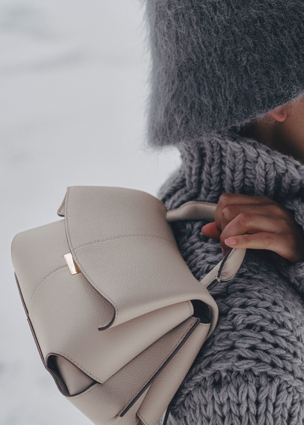 Polene Mokki Mini Bag - Mist