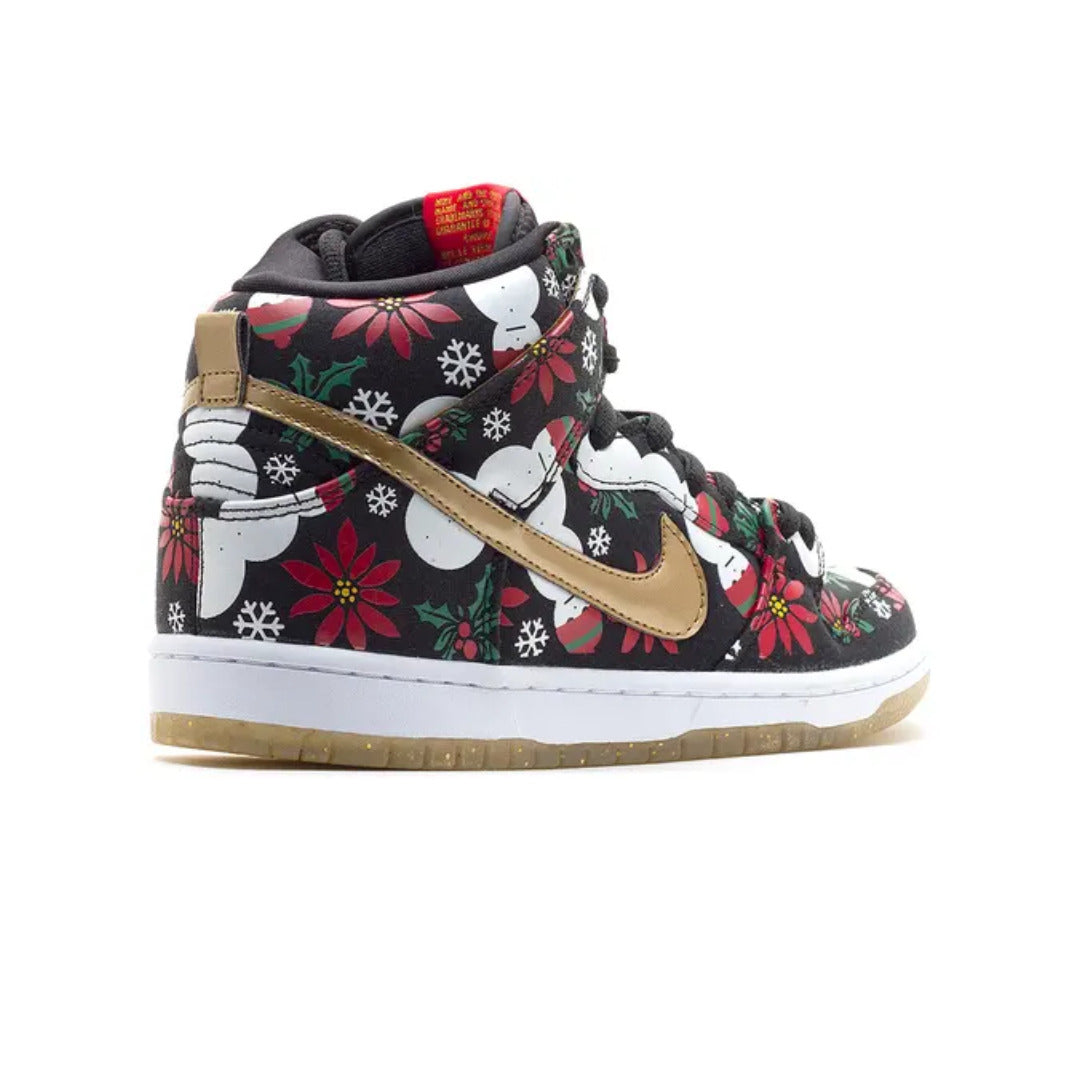 Nike SB Dunk High Concepts Ugly Christmas Sweater Black (Special Box)