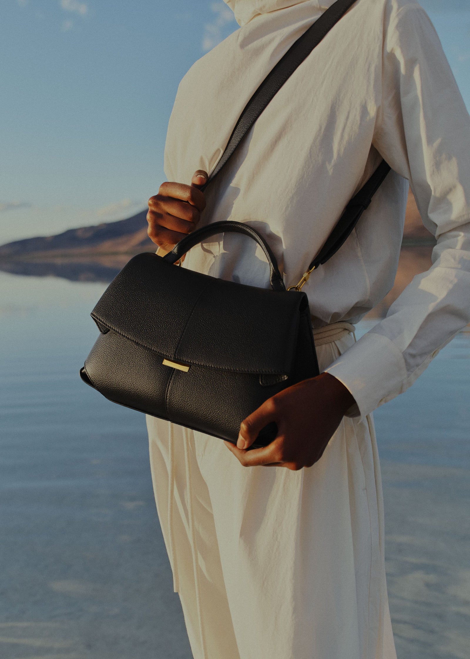 Polene Mokki Mini Bag - Black