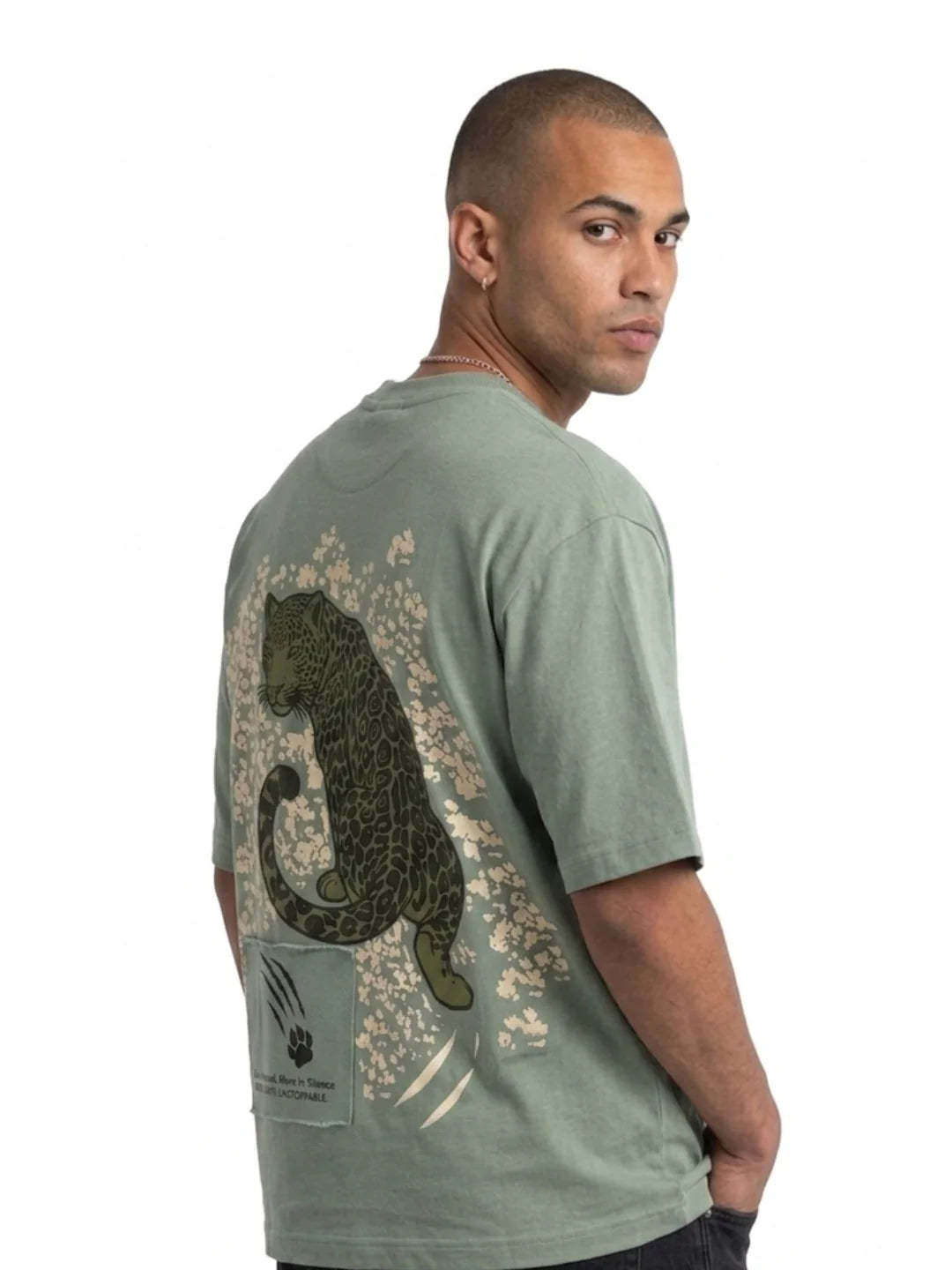Sullitt Oversized Sage T-Shirt - Panther