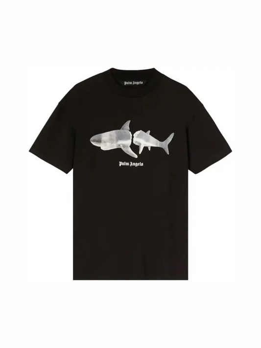 Palm Angels Shark Classic Tee 'Black/White'