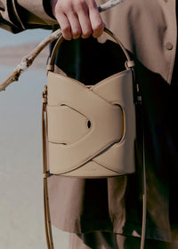 Polene Nodde Seau Edition Bag - Taupe