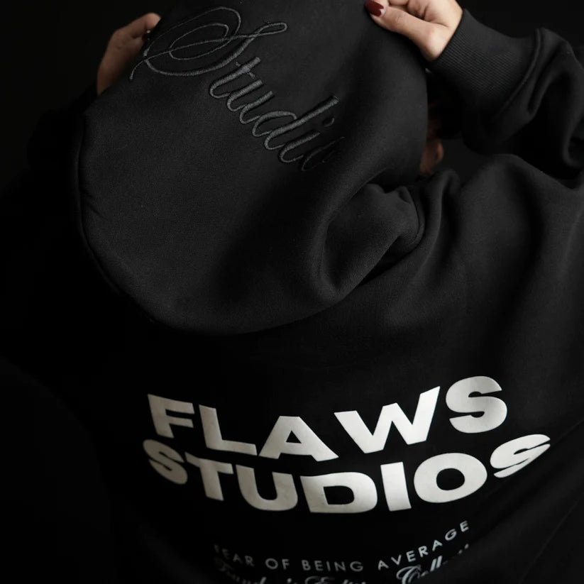 Founders Edition Black Hoodie Oversized