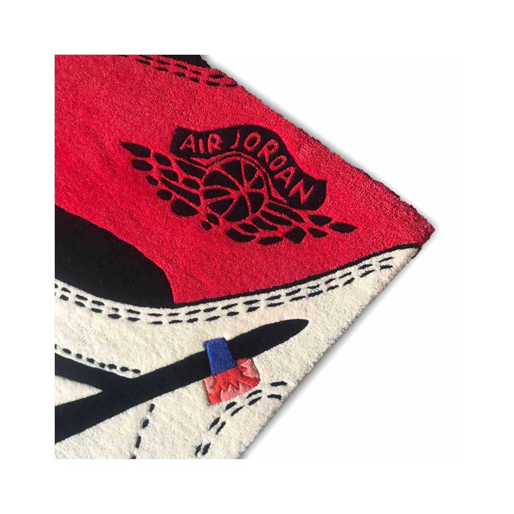 Noche Rug 'Jordan 1 Retro High Off-white Chicago'