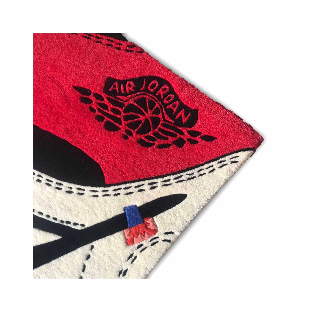 Noche Rug 'Jordan 1 Retro High Off-white Chicago'