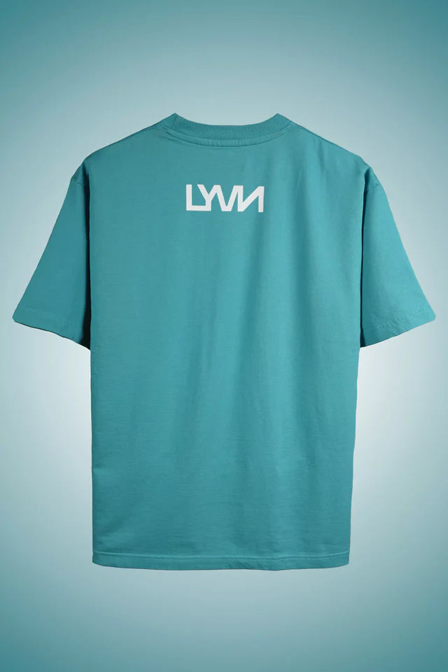 LYVN Oversized T-Shirt Blue - Clouded Mind By Van Gogh