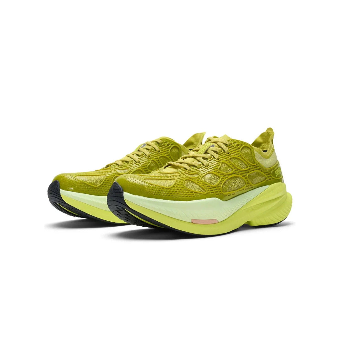 Hoka Mach X Caged 'Pea Green'
