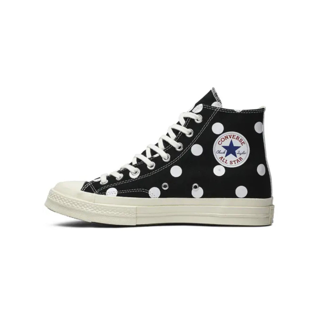 Comme des Garçons x Converse Chuck Taylor All Star 70 High 'Black Polka Dot‘