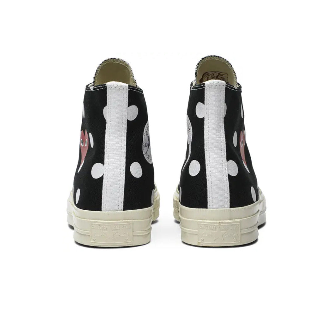 Comme des Garçons x Converse Chuck Taylor All Star 70 High 'Black Polka Dot‘
