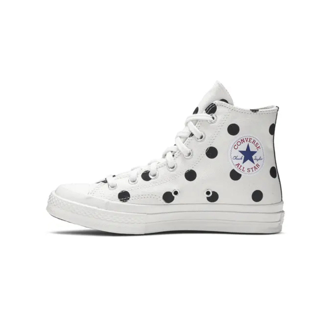 Comme des Garçons x Converse Chuck Taylor All Star 70 High 'White Polka Dot' 2019