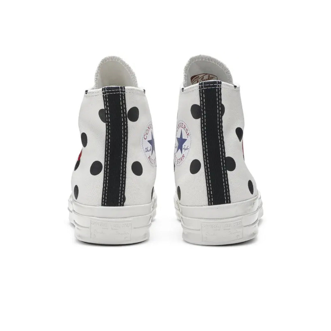 Comme des Garçons x Converse Chuck Taylor All Star 70 High 'White Polka Dot' 2019