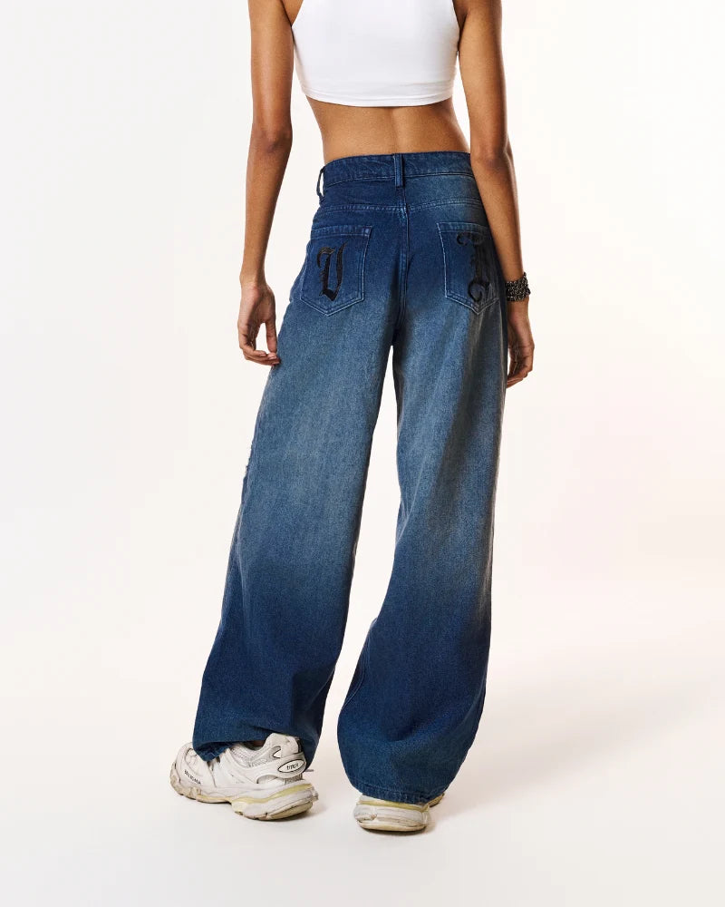 Volfsbane Dirty Knee Denim Jeans