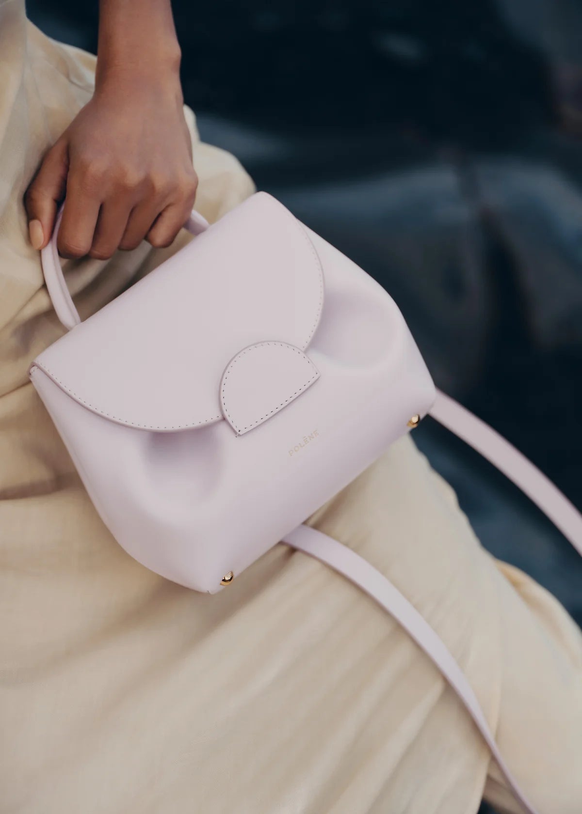 Polene Numero Un Nano Edition Smooth Bag - Wisteria