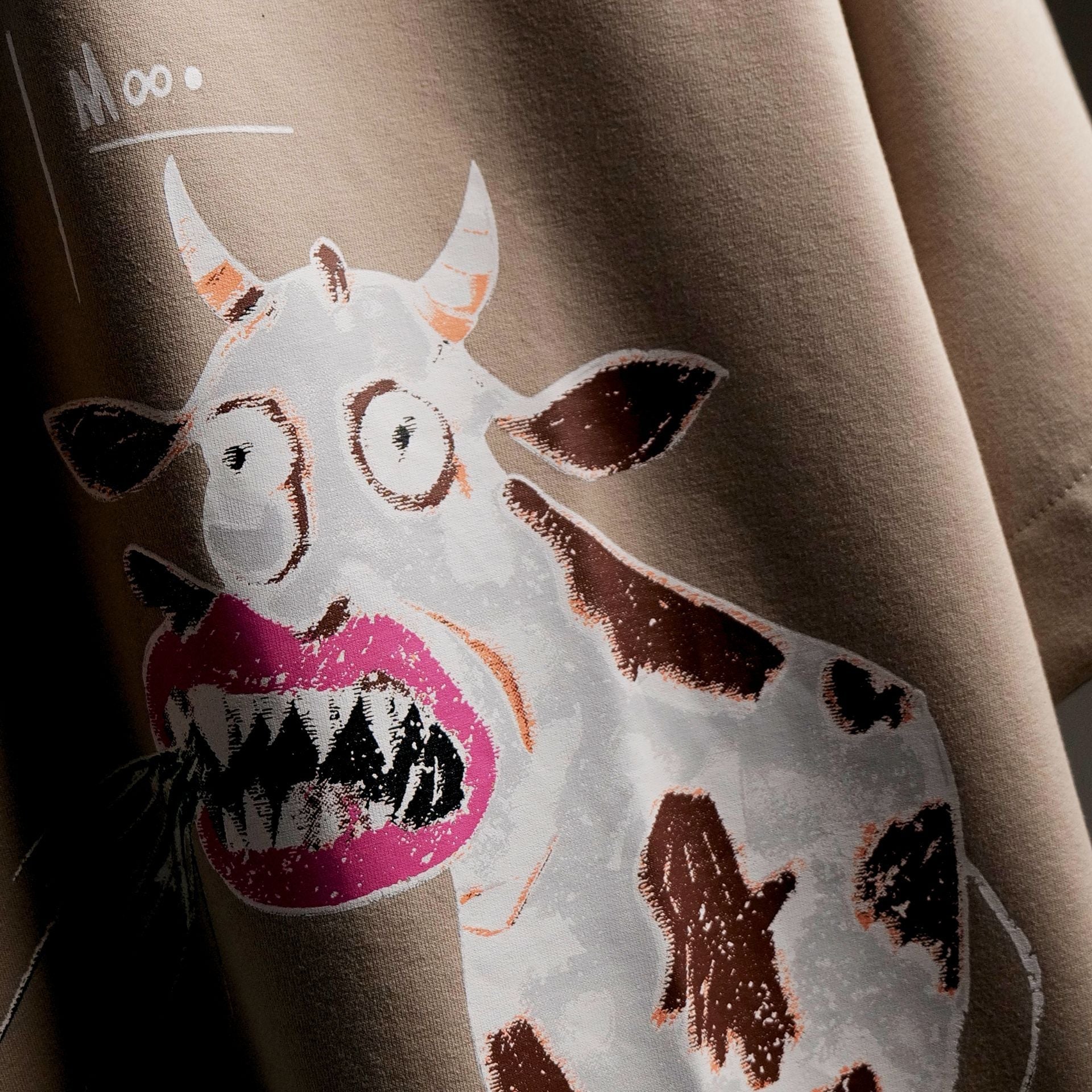 Khaaki Oversized T Shirt - Organic Farms