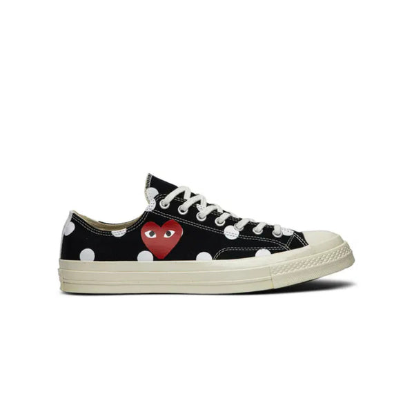 Comme des Garçons x Converse Chuck Taylor All Star 70 Low 'Polka Dot - Black' - reference