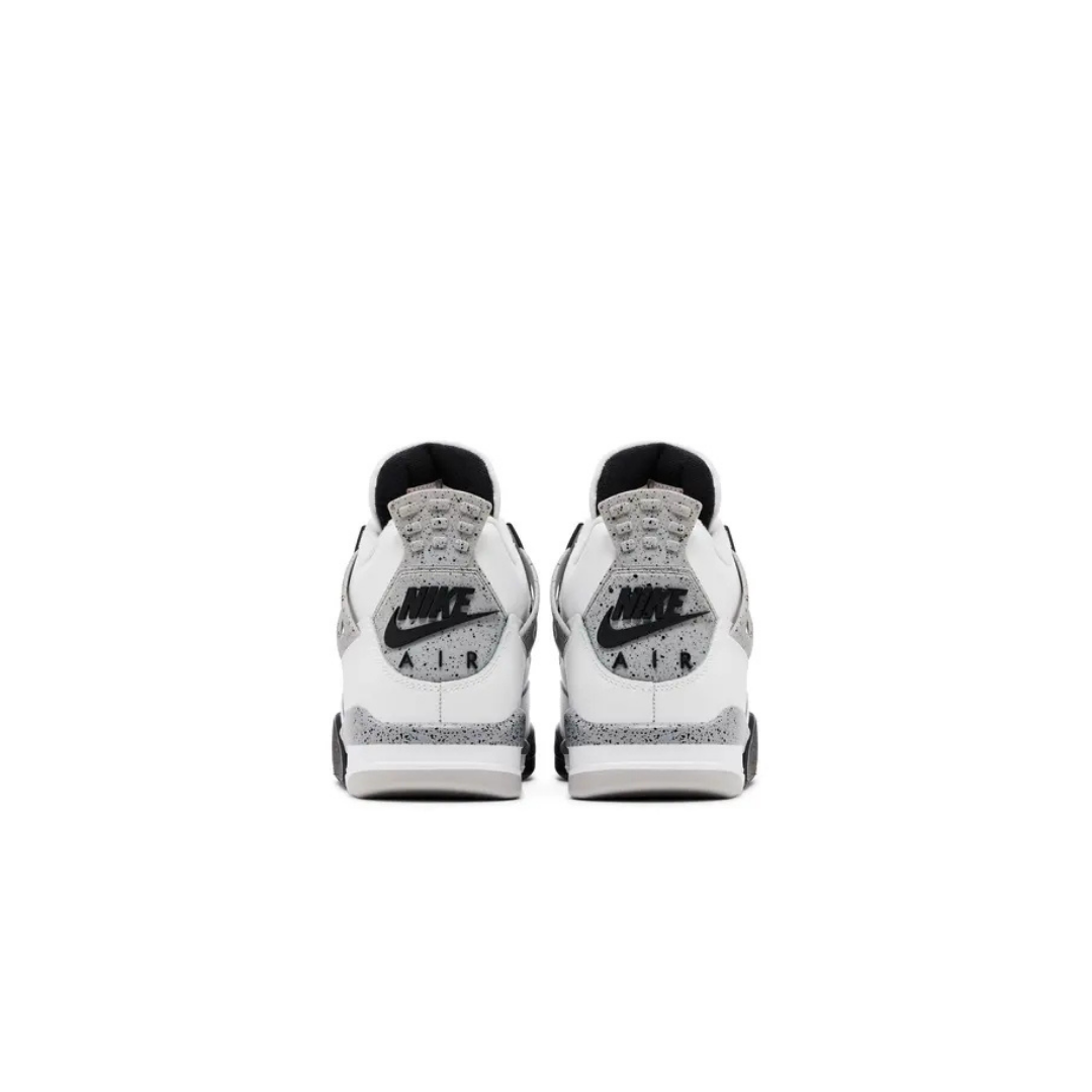 air jordan 4 white cement size 10