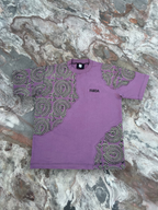 Farda Dawnfest Pink Blockprinted T-Shirt