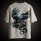 Khaaki Oversized T Shirt - My Eyes