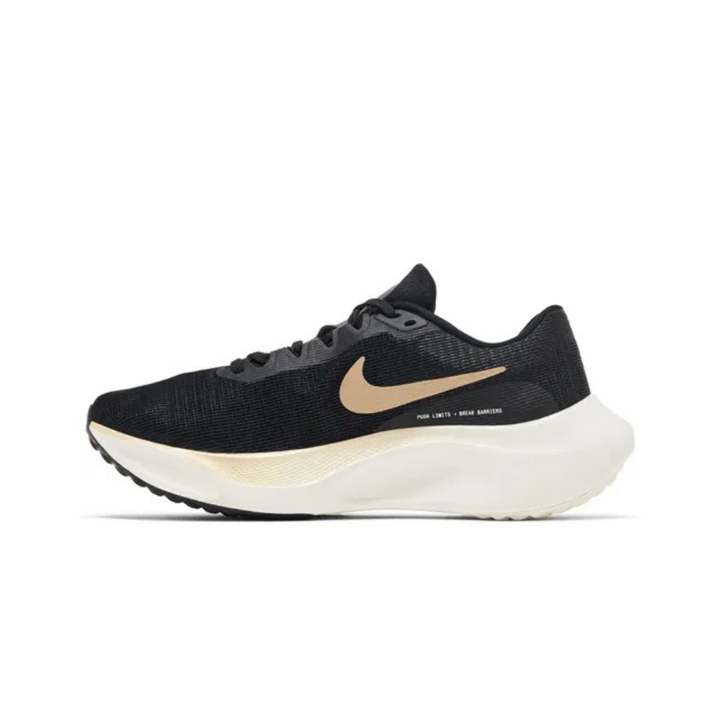 Nike Zoom Fly 5 'Black Metallic Gold Grain'