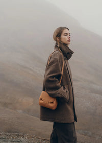 Polene Numero Un Nano Edition Smooth Bag - Camel