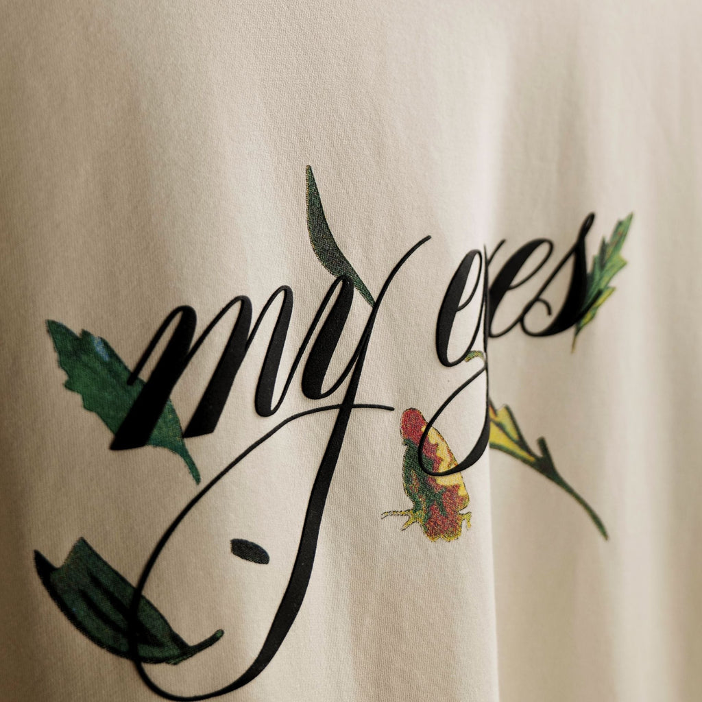 Khaaki Oversized T Shirt - My Eyes