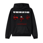 Epic Oversized Hoodie Black - 3 Cross